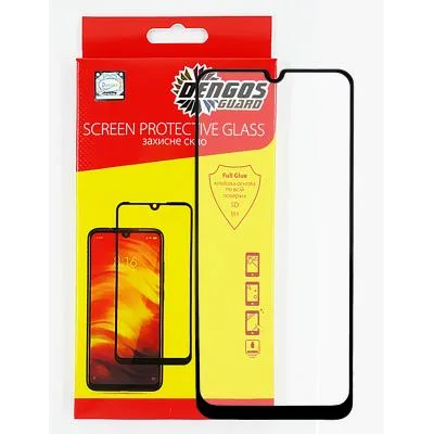 Скло захисне Dengos Full Glue для OPPO A31 (black) (TGFG-120)
