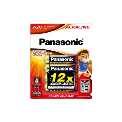 Батарейка AA Alkaline Power лужна 4pcs Blister Panasonic (LR6T/4B)