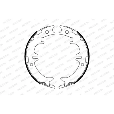 Гальмівні колодки FERODO FSB674
