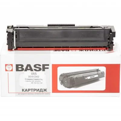 Картридж BASF Canon 055 MF-742Cdw аналог 3015C002 Cyan, without chip (KT-3015C002-WOC)