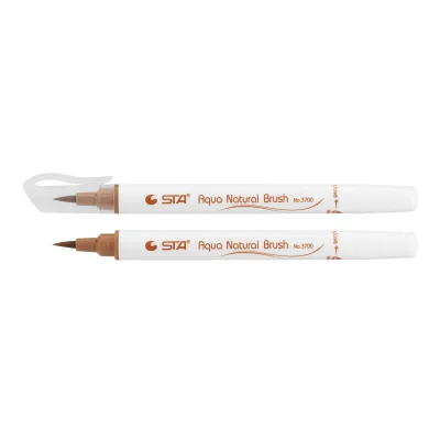 Художній маркер STA пензлик акварельний AQUA NATURAL BRUSH 3700, хна (STA3700-52)