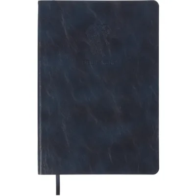 Книга записна Buromax BELLAGIO, А5, 96 аркушів, клітинка, синій (BM.295118-02)
