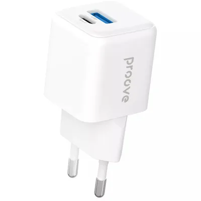Мережевий зарядний пристрій Proove Pocket GaN Plus 25W White (WCPG25111202)