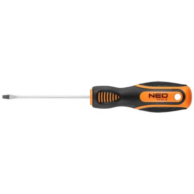 Викрутка Neo Tools шліцева 3x75 мм, CrV (04-171)