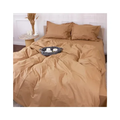 Постільна білизна MirSon Poplin Line 015 Sandy 175 x 210 (2200006278047)