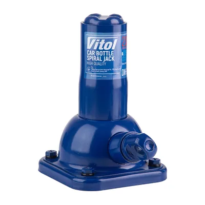 Домкрат Vitol DM-3852T/ST-107B, механічний, 2т, min 180мм, max 385мм (DM-3852T)