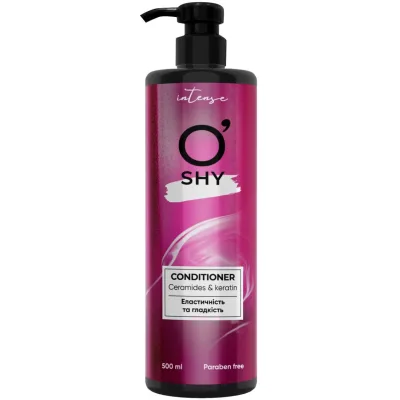 Кондиціонер для волосся O'Shy Intense Ceramides & Keratin Еластичність та гладкість 500 мл (4820263232910)
