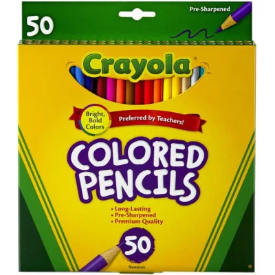 Олівці кольорові Crayola 50 шт (68-4050)