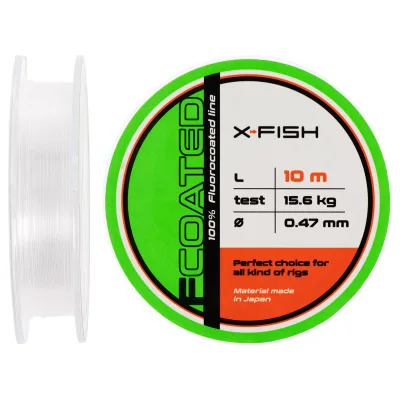 Флюорокарбон X-Fish FCoated 10m 0.47mm 15.6kg (1917.01.35)