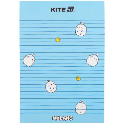 Блокнот Kite Molang A5, 50 аркушів, клітинка (ML25-194-1)