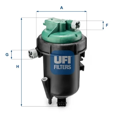 Фільтр паливний UFI 55.175.00