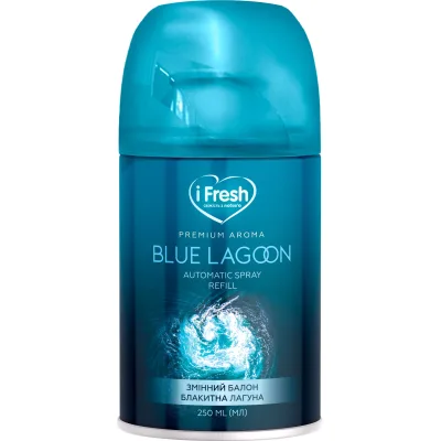 Освіжувач повітря iFresh Premium Aroma Blue Lagoon Змінний балон 250 мл (4820268100122)