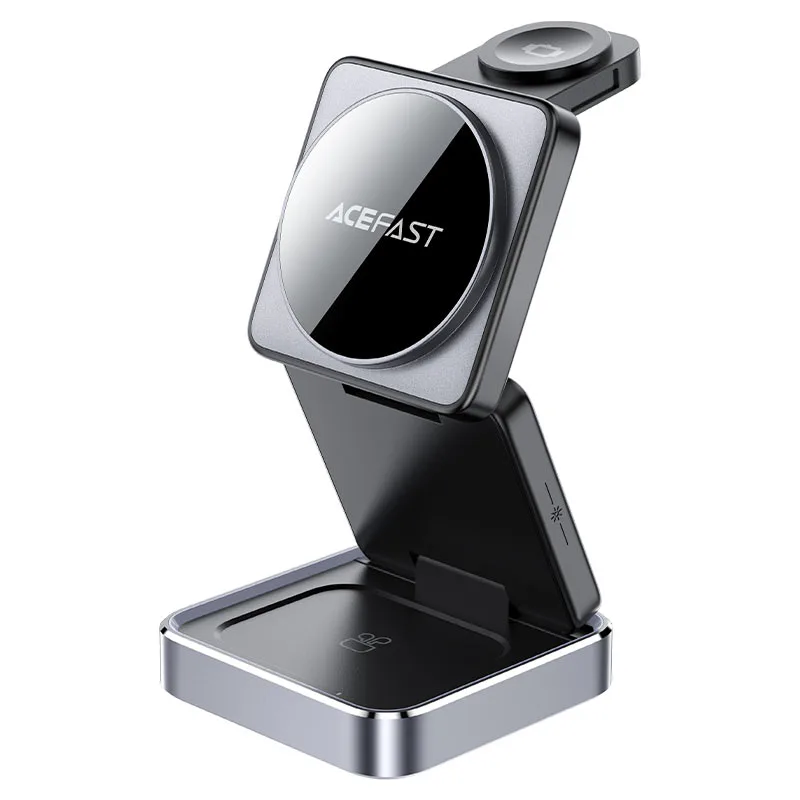 Зарядний пристрій Acefast Wireless QI 3in1 15W E20 (6974316283478)