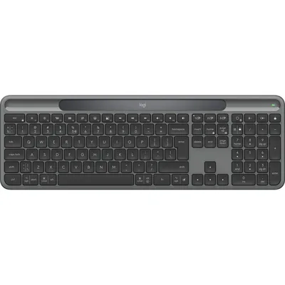 Клавіатура Logitech Slim Solar+ for Business Wireless/Bluetooth Graphite (920-013779)