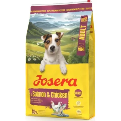 Сухий корм для собак Josera Mini Salmon & Chicken 900 г (4032254785231)