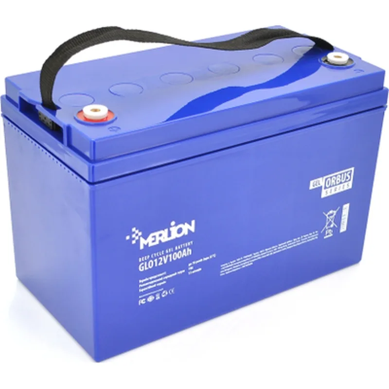 Батарея до ДБЖ Merlion GLO 12V 100Ah (GLO12V100Ah)