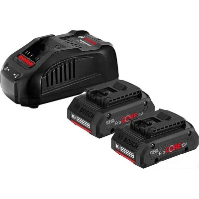 Набір акумулятор + зарядний пристрій Bosch набір 2 x ProCORE 18V 4.0Ah + ЗП (1.600.A01.6GF)