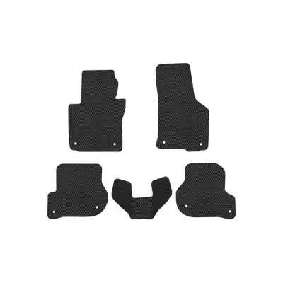Килимок в салон EVAtech Skoda Octavia A5 (AT, 8 clips) 2004-2013 2 пок (SK12152CG5AV8RBB)