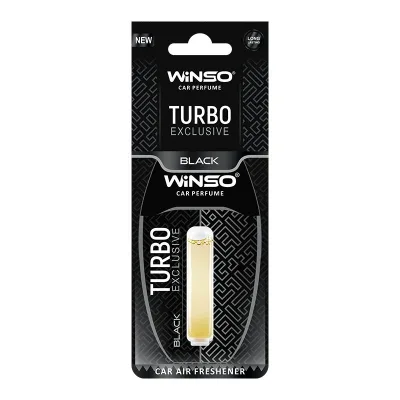 Ароматизатор для автомобіля WINSO Turbo Exclusive Black (532830)