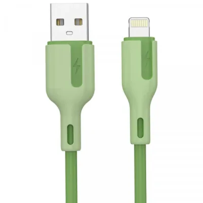 Дата кабель USB 2.0 AM to Lightning 1.0m 2.4A green Choetech (XAL-0003-GN-V2)