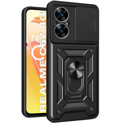 Чохол до мобільного телефона BeCover Military Realme C67 4G Black (710707)