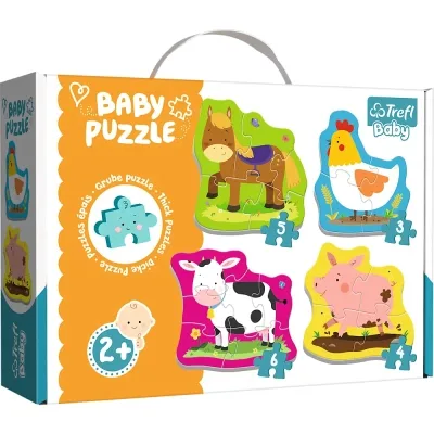 Пазл Trefl Baby Classic Тварини на фермі (5900511360707)