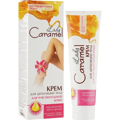 Крем для депіляції Caramel для чутливої шкіри тіла 100 мл (4823015920271)