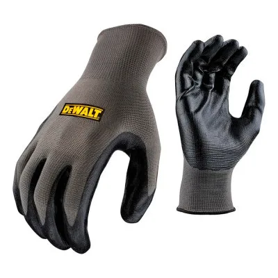 Захисні рукавиці DeWALT розм. L/9, нейлонові з покриттям нітрилом (DPG66L)