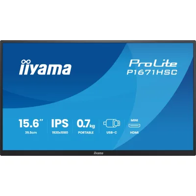 Монітор iiyama P1671HSC-B1