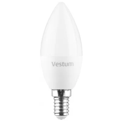 Лампочка Vestum C37 6W 4100K 220V E14 (1-VS-1303)