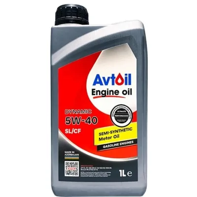 Моторна олива AVTOIL Engine oil DYNAMIC 5W40 1л (AV196704)