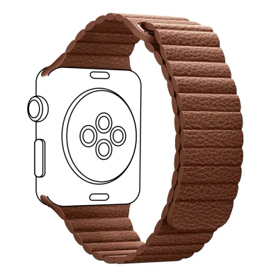 Ремінець до смарт-годинника Armorstandart Leather Loop для Apple Watch 42 (Series 11-10)/41/40/38 Saddle Brown (ARM57843)