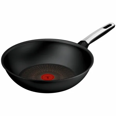 Сковорода Tefal ВОК Excellence Fusion,28см, чорний (G3381902)