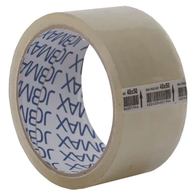 Скотч Buromax Packing tape 48мм x 50яр х 40мкм, JOBMAX, clear (BM.7010-00)