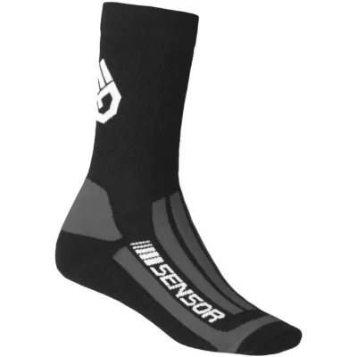 Шкарпетки Sensor Treking Merino 1065674 black-grey 6-8 (SU41TM-black-grey-6-8)