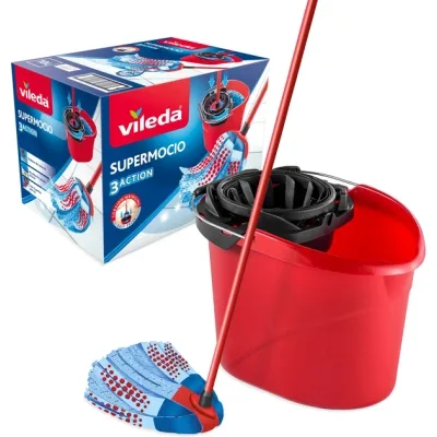 Комплект для прибирання Vileda Super Mocio 3Action (4023103158344)