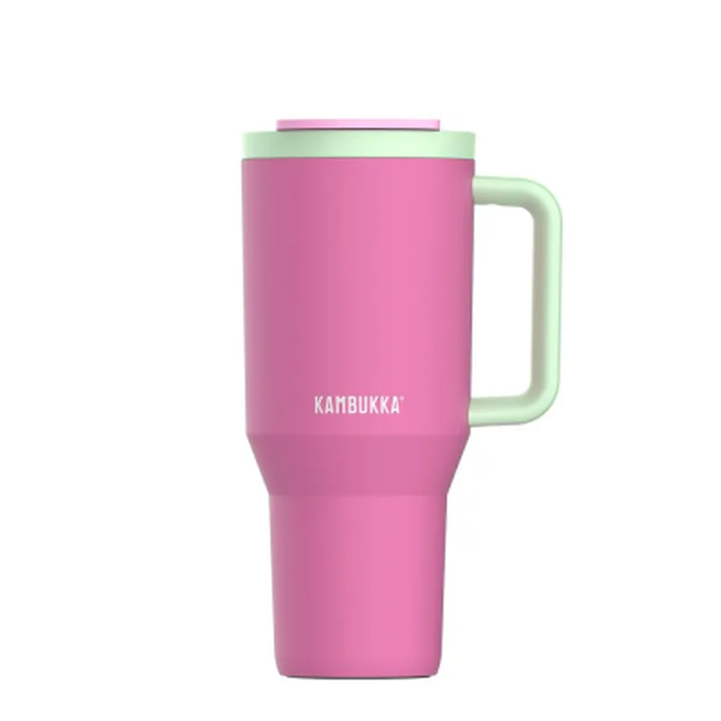 Термокружка Kambukka Rio Bubblegum Mint 950 мл Рожева з м'ятним (11-08004)