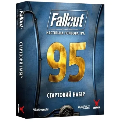 Настільна гра Geekach Games Fallout. Рольова гра - Стартовий набір (укр.) (GKRP0028)