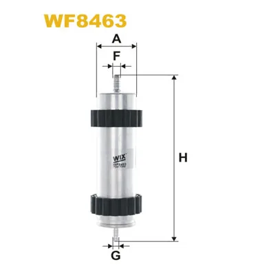Фільтр паливний Wixfiltron WF8463