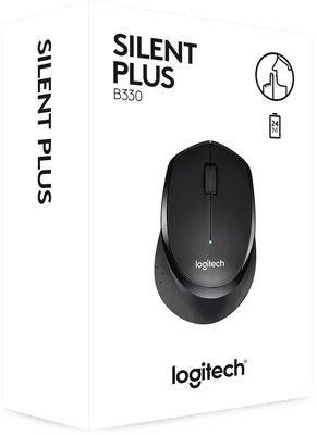 Миша бездротова Logitech B330 Silent Plus Black (910-004913)