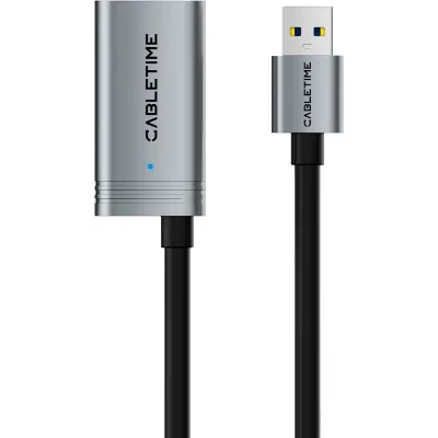 Дата кабель USB 3.0 AM/AF 15.0m active Cabletime (CA915187)
