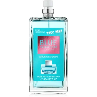 Туалетна вода Banderas Blue Seduction For Women тестер 80 мл (8411061982082)
