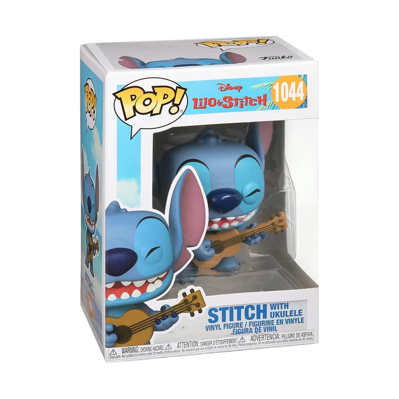Фігурка для геймерів Funko Pop Стіч з укулеле (55615)