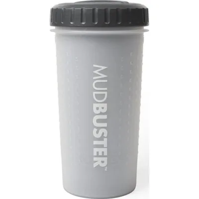 Лапомийка Dexas MudBuster велика з кришкою 22 см світло-сіра (0084297308759)