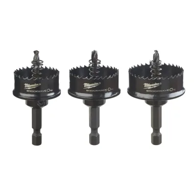 Коронка Milwaukee Shockwave 22/29/35мм 3шт (49224800)