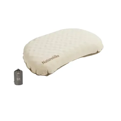 Туристична подушка Naturehike ультралегка CNK2300DZ024, 66х36 см, бежева (6976507663298)