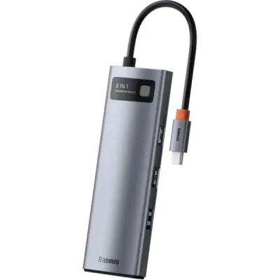 Концентратор Baseus USB-C 8-in-1 (CAHUB-CV0G)