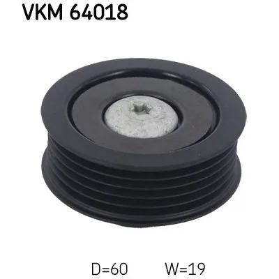 Ролик натягувача ременя SKF VKM 64018