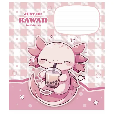 Зошит Школярик Just be kawaii 12 аркушів клітинка (012-3480K)