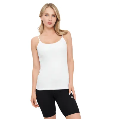 Майка Kappa Top Liscio Spalla Stretta K2306 Bianco білий M (8016279474079)